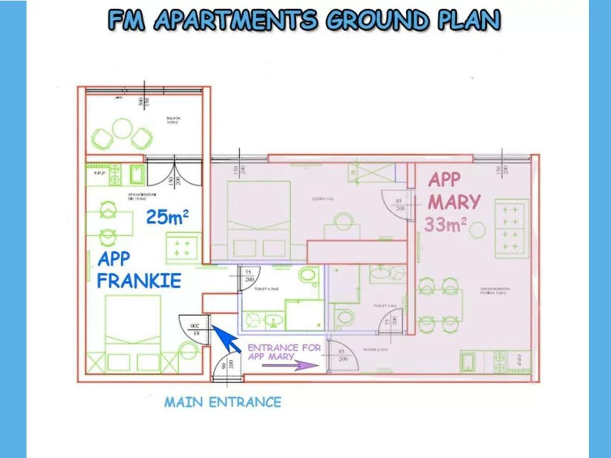 Fm Apartments Split Exterior photo